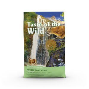 Taste of the Wild Grain-Free Rocky Mountain Feline Recipe w/ Roasted Venison & Smoke-Flavored Salmon Dry Cat Food