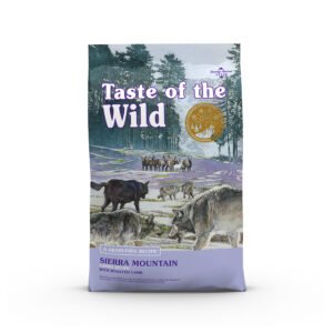 Taste of the Wild Grain-Free Sierra Mountain Canine Recipe w/ Roasted Lamb Dry Dog Food