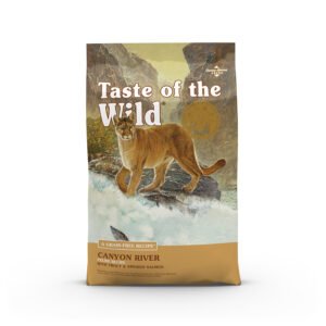 Taste of the Wild Grain-Free Canyon River Feline Recipe w/ Trout & Smoke-Flavored Salmon Dry Cat Food