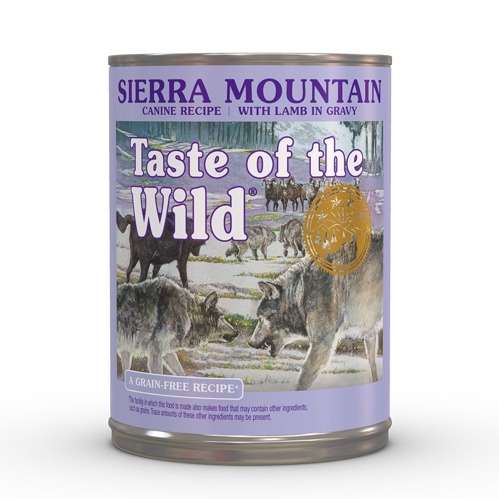 Taste of the Wild Sierra Mountain Canine Formula Canned Dog Food