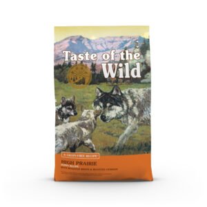 Taste of the Wild Grain-Free High Prairie Puppy Recipe w/ Roasted Bison & Roasted Venison Dry Dog Food