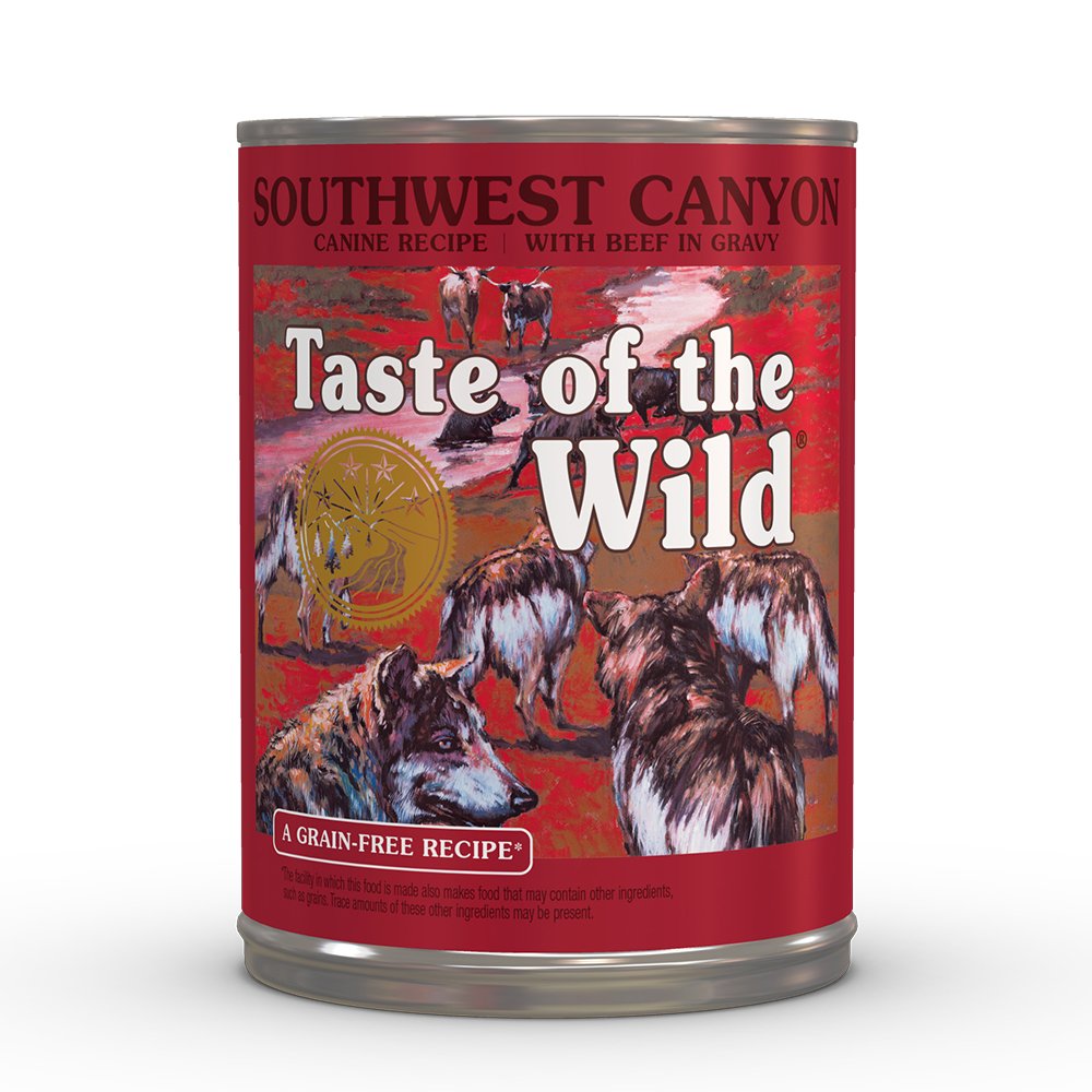 Taste of the Wild Southwest Canyon Recipe Canned Dog Food