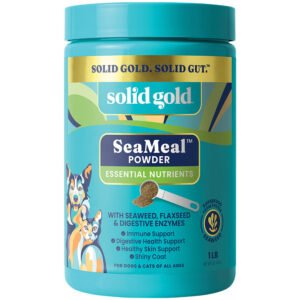 Solid Gold SeaMeal Daily Wellness Supplement Powder for Dogs and Cats