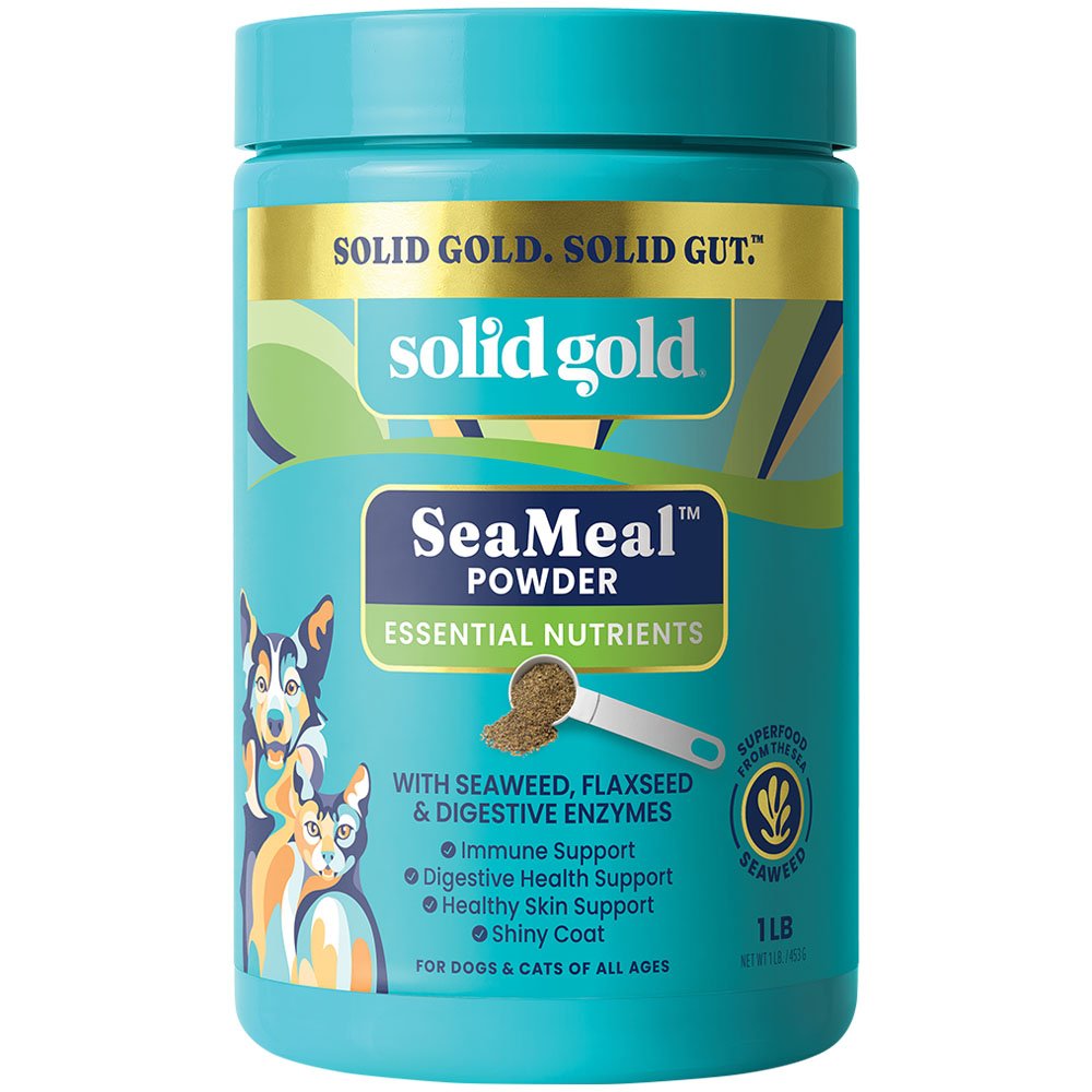 Solid Gold SeaMeal Daily Wellness Supplement Powder for Dogs and Cats