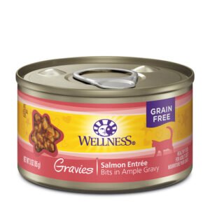 Wellness Complete Health Gravies Salmon Entree Canned Cat Food