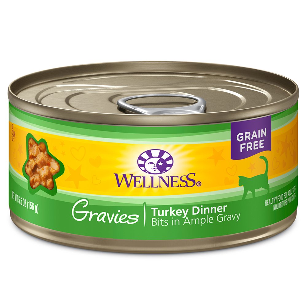Wellness Complete Health Gravies Turkey Dinner Canned Cat Food - Image 2