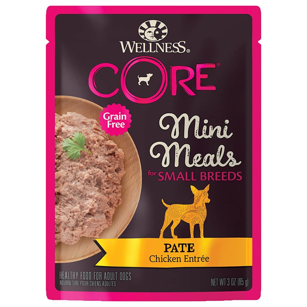 Wellness CORE Small Breed Mini Meals Pate Chicken Entree Wet Dog Food