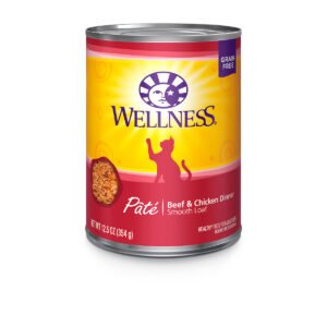 Wellness Complete Health Pate Beef & Chicken Canned Cat Food