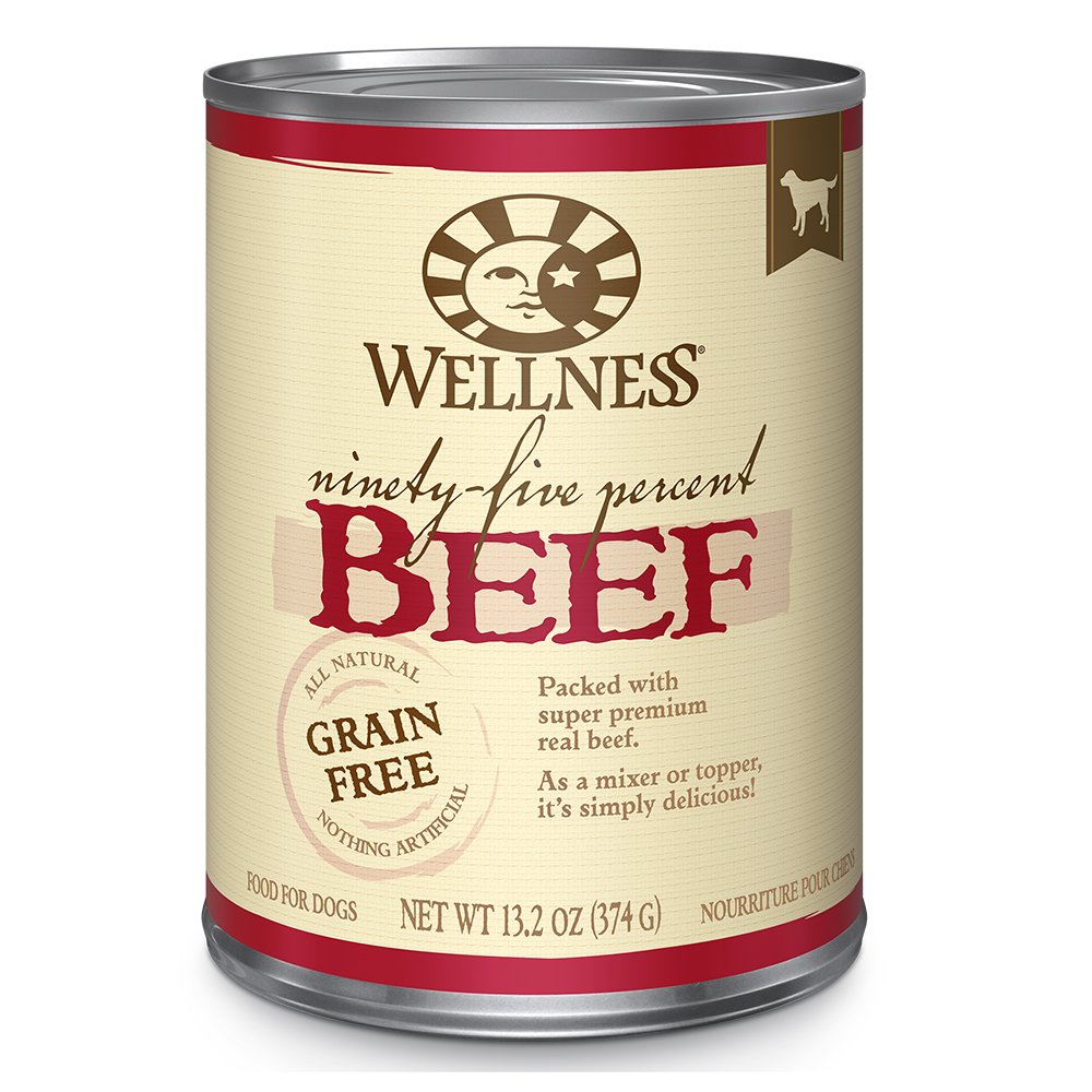 Wellness Ninety-Five Percent Mixer or Topper Beef Canned Dog Food - Image 3