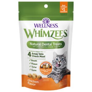 Whimzees Chicken Flavor Natural Cat Dental Treats