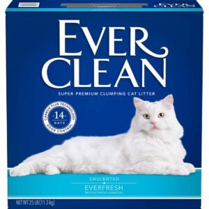 Ever Clean Unscented Everfresh w/ Activated Charcoal Super Premium Clumping Cat Litter