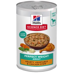 Hill's Science Diet Perfect Weight Hearty Vegetable & Chicken Stew Adult Premium Canned Dog Food
