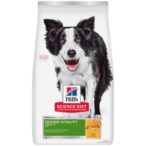 Hill's Science Diet Senior Vitality Chicken Recipe Adult 7+ Premium Dry Dog Food