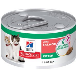 Hill's Science Diet w/ Salmon Kitten Premium Canned Cat Food
