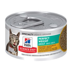 Hill's Science Diet Perfect Weight Roasted Vegetable & Chicken Medley Adult Premium Canned Cat Food
