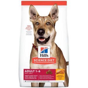 Hill's Science Diet Chicken & Barely Recipe Adult 1-6 Premium Dry Dog Food