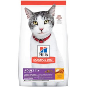 Hill's Science Diet Chicken Recipe Adult 11+ Premium Dry Cat Food