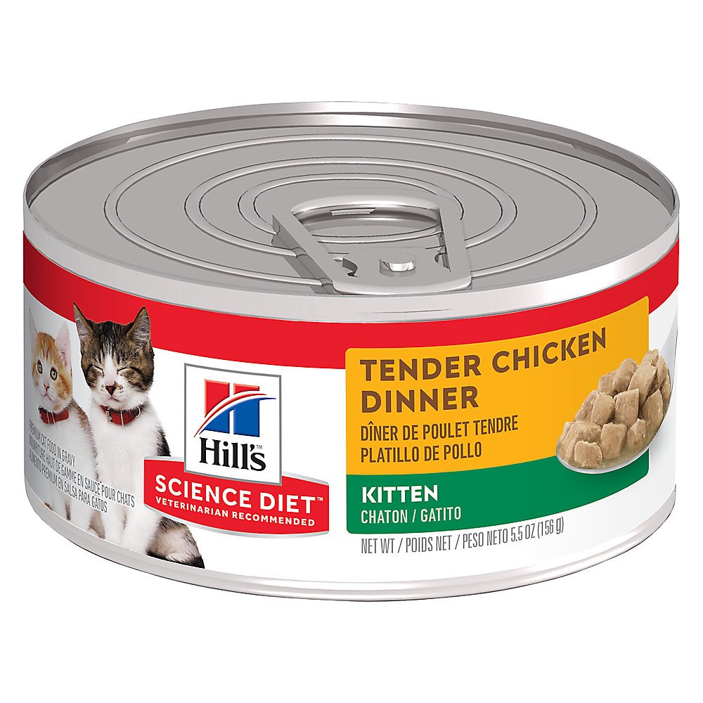Hill's Science Diet Kitten Tender Chicken Dinner Premium Canned Kitten Food