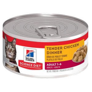 Hill's Science Diet Tender Chicken Dinner Adult 1-6 Premium Canned Cat Food