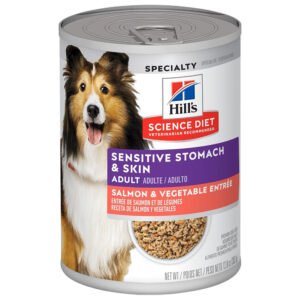 Hill's Science Diet Sensitive Stomach & Skin Salmon & Vegetable Entrée Adult Premium Canned Dog Food
