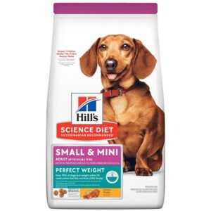 Hill's Science Diet Perfect Weight Chicken Recipe Small & Mini Adult Premium Dry Dog Food