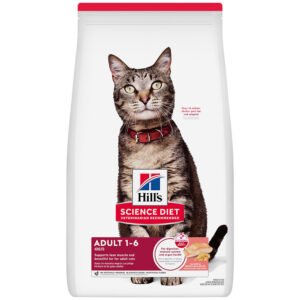Hill's Science Diet Salmon & Brown Rice Recipe Adult 1-6 Premium Dry Cat Food