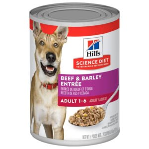 Hill's Science Diet Beef & Barley Entrée Adult 1-6 Premium Canned Dog Food
