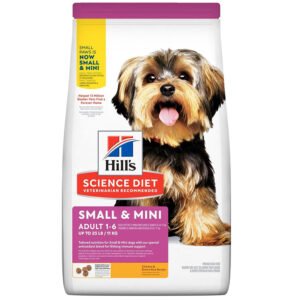 Hill's Science Diet Small & Mini Chicken & Brown Rice Recipe Adult 1-6 Premium Dry Dog Food