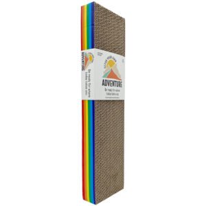Fetch Your Own Adventure Rainbow Cat Scratcher Board