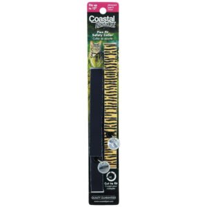 Coastal ElastaCat Tiger & Black Flex Fit Cat Safety Collar, 2-Pack