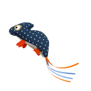 Fog City Pet Blue Lizard Catnip Cat Toy