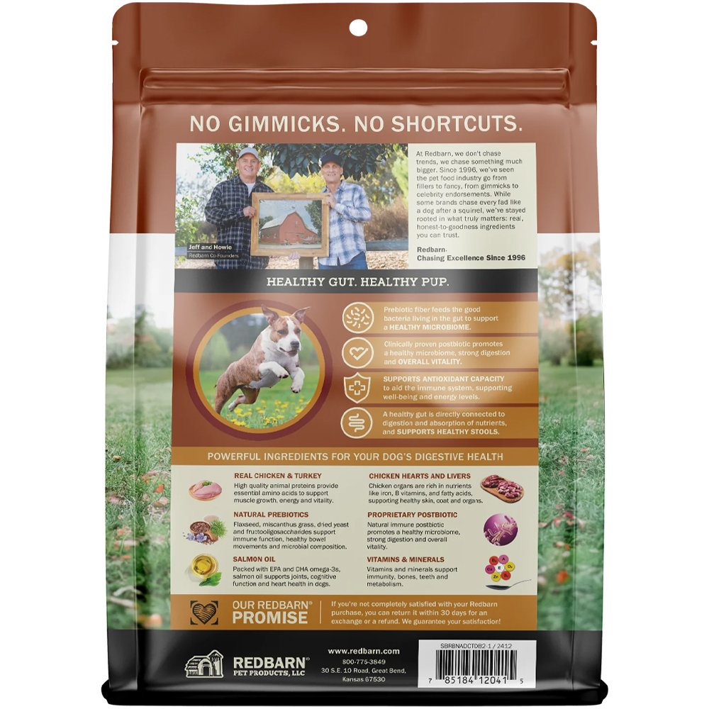 Redbarn Power Food Digestive Health Chicken & Turkey Recipe Gently Air-Dried Dog Food - Image 3