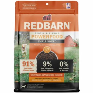 Redbarn Small Breed Chicken & Blueberry Recipe Gently Air-Dried Dog Food