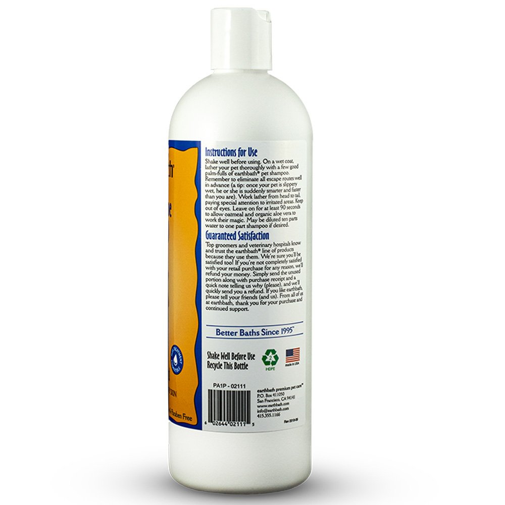 Earthbath Oatmeal & Aloe, Vanilla & Almond Pet Shampoo - Image 3