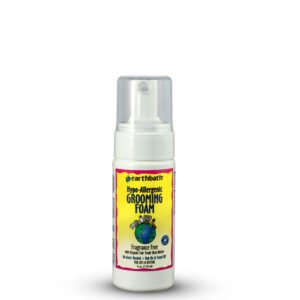 Earthbath Hypo-Allergenic, Fragrance Free Grooming Foam for Cats
