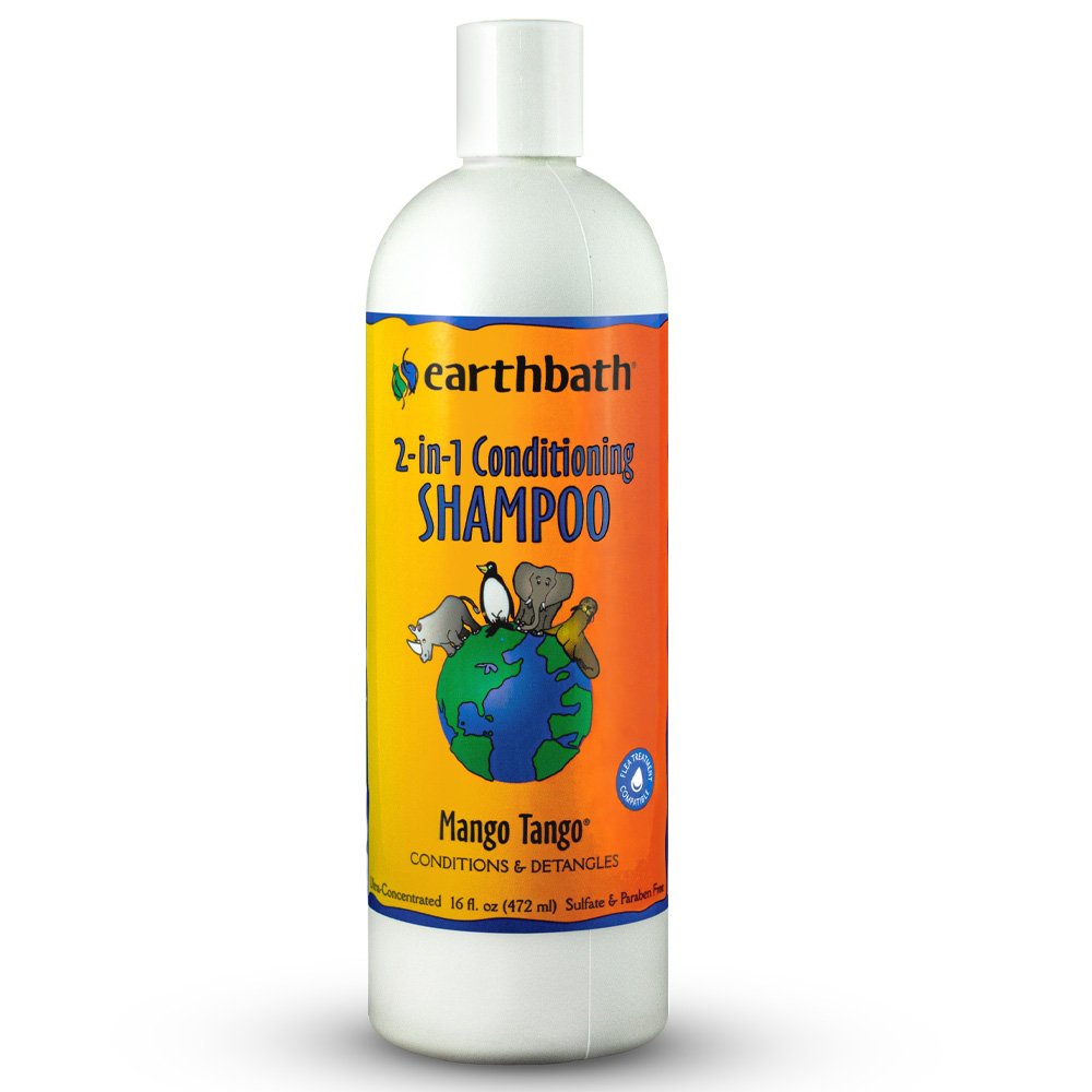 Earthbath 2-in-1 Mango Tango Conditioning Shampoo for Pets