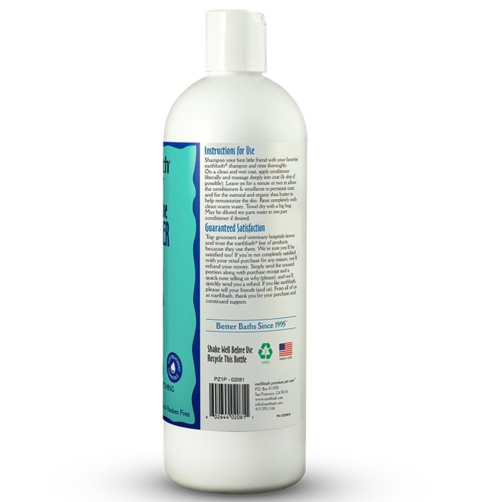 Earthbath Oatmeal & Aloe, Vanilla & Almond Pet Conditioner - Image 3