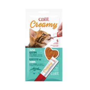 Catit Creamy Lickable Tuna Recipe Cat Treats