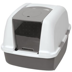 Catit Airsift Hooded Pan Cat Litter Box
