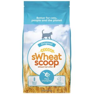 sWheat Scoop Original Fast Clumping Wheat Cat Litter