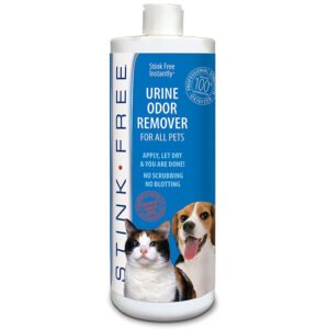 Stink Free Instant Urine Odor Remover For Cats and Dogs