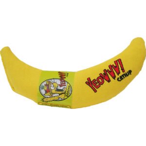 Yeowww! Banana Catnip Filled Cat Toy