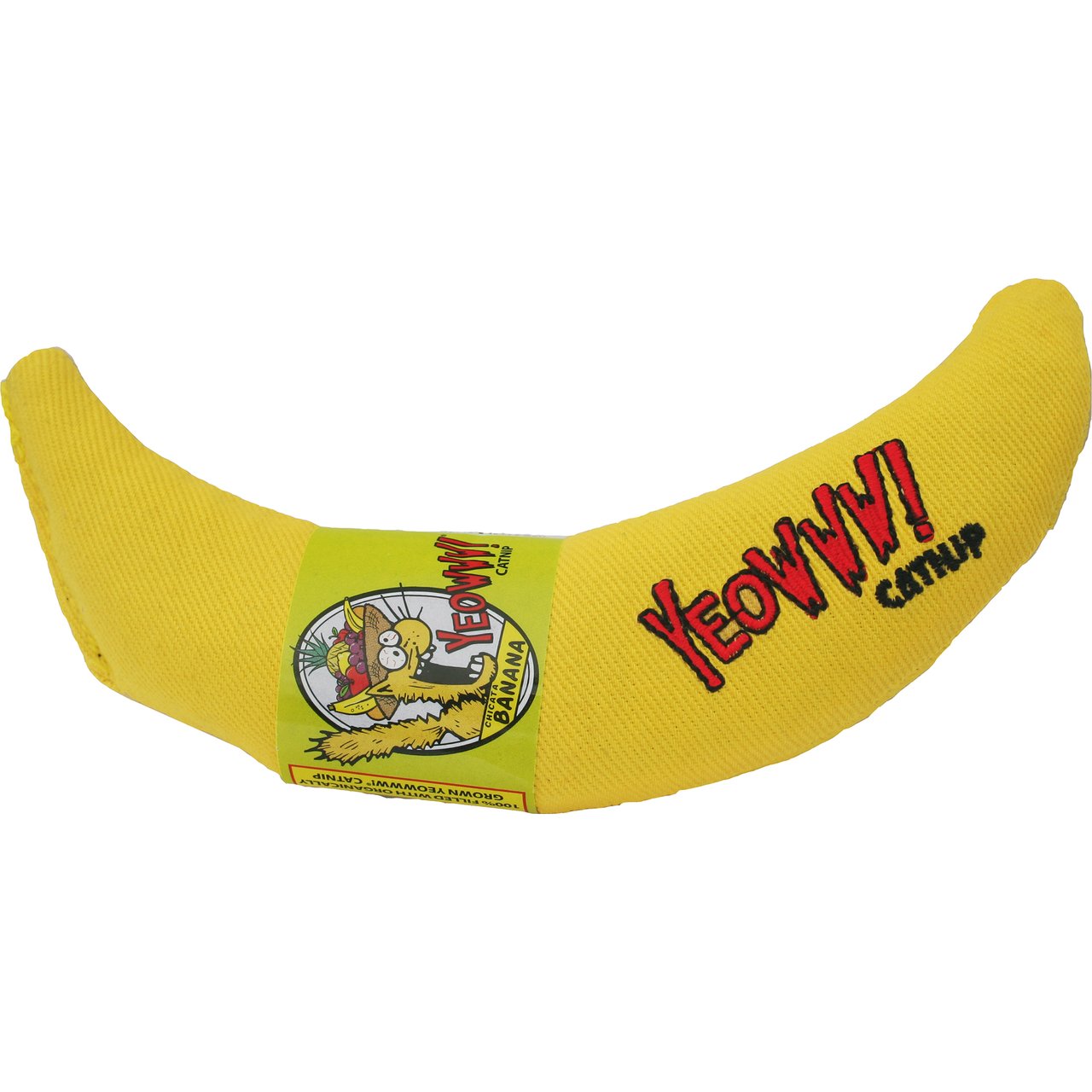 Yeowww! Banana Catnip Filled Cat Toy