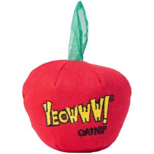 Yeowww! Apple Catnip Filled Cat Toy