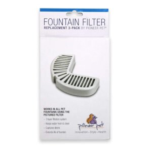 Pioneer Pet Ceramic & Stainless Steel Pet Fountains Replacement Filters