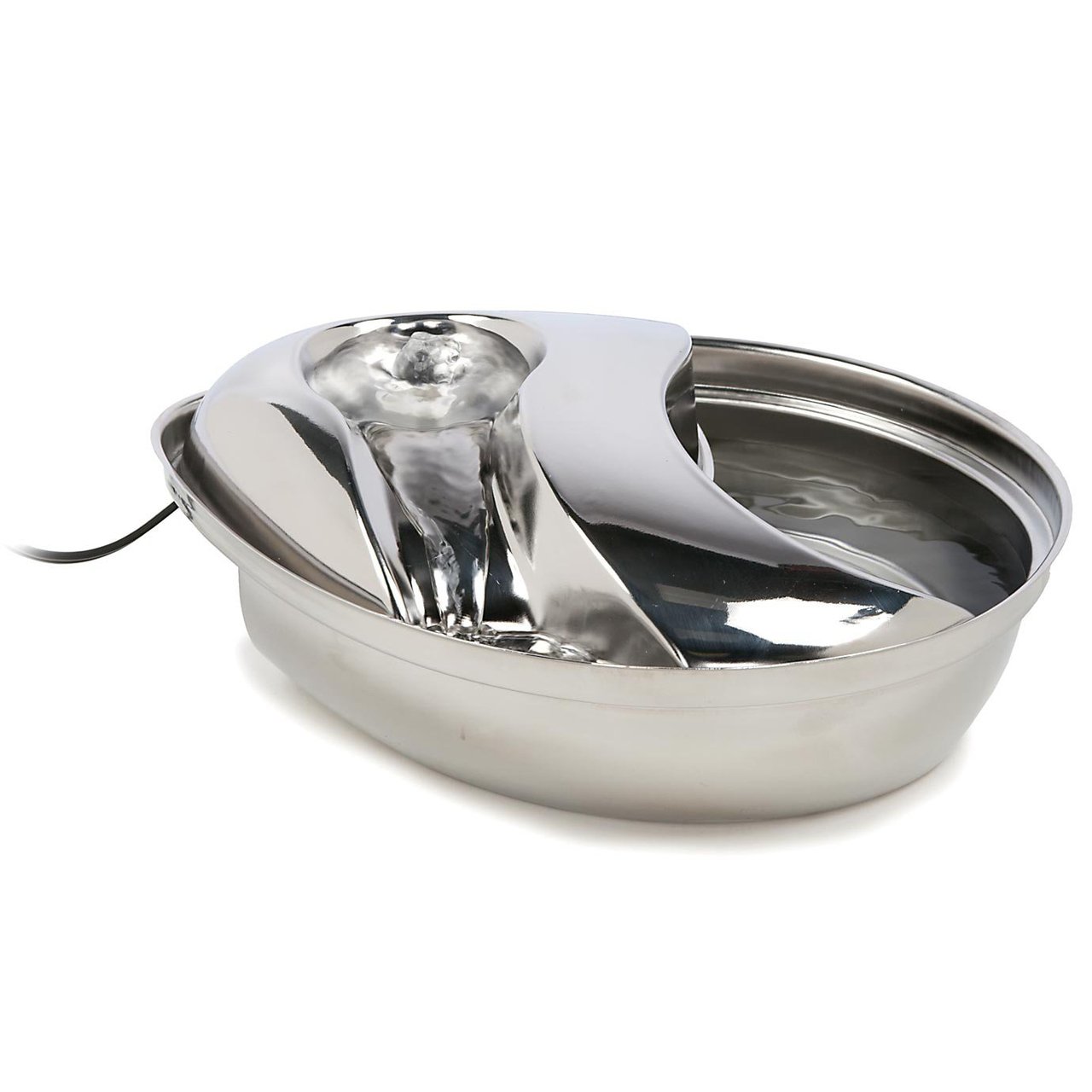 Pioneer Pet Raindrop Stainless Steel Pet Drinking Fountain