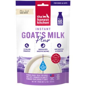 The Honest Kitchen Instant Goat's Milk Plus for Dogs & Cats