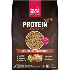 The Honest Kitchen Protein Plus+ Clusters Grain Free Beef & Chicken Recipe Dry Dog Food