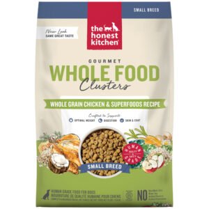 The Honest Kitchen Gourmet Whole Food Clusters Whole Grain Chicken & Superfoods Recipe Small Breed Dry Dog Food