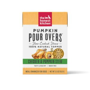 The Honest Kitchen Pumpkin Pour Overs Chicken & Pumpkin Stew Wet Dog Food Topper
